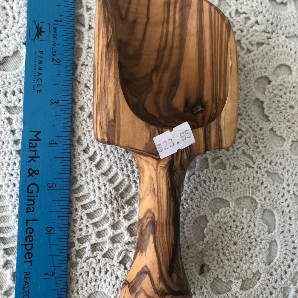 OLIVE WOOD SCOOP - Picture 5 of 6